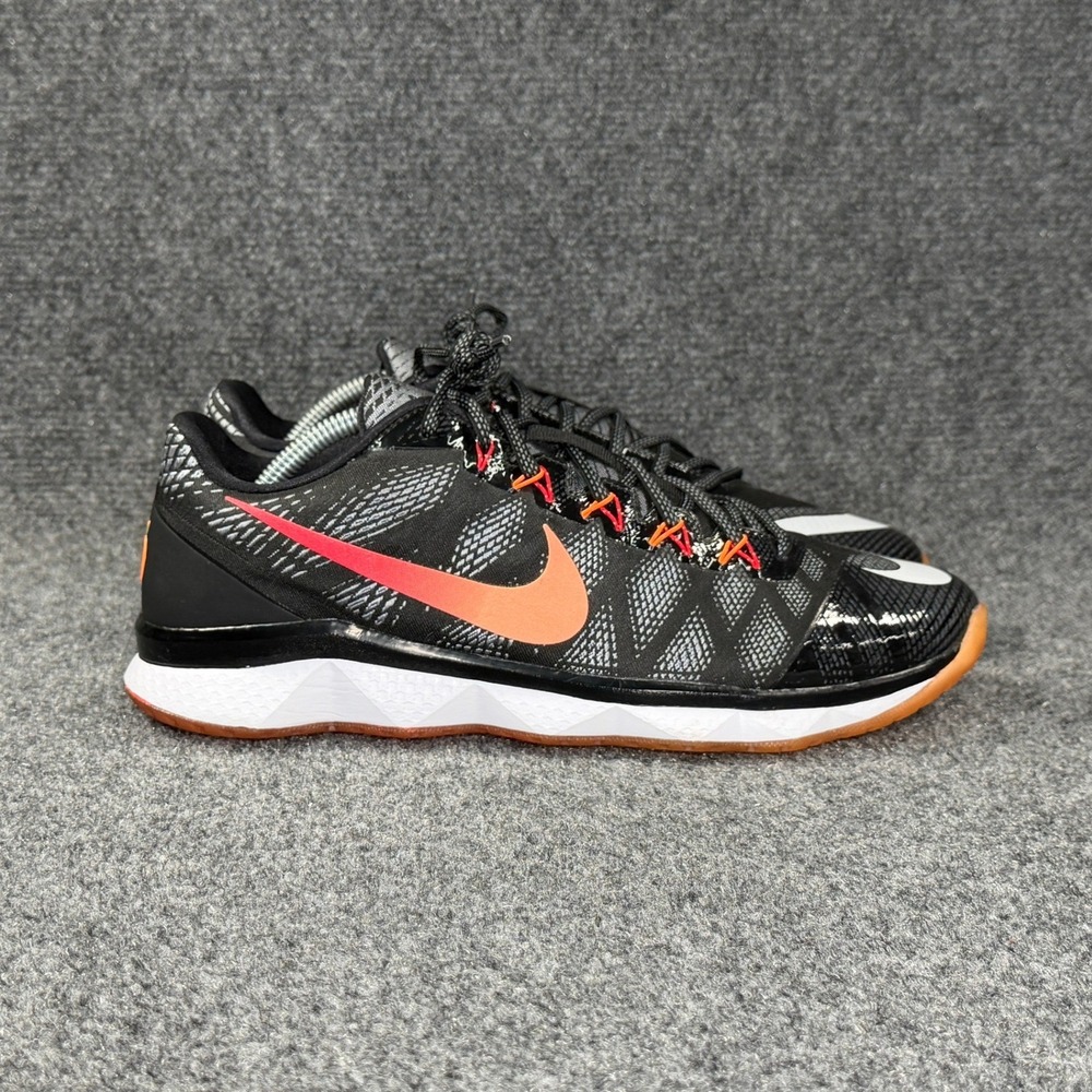 Nike CJ3 Trainer Georgia Peach Training Shoes Men's 10 Black Orange Athletic Run